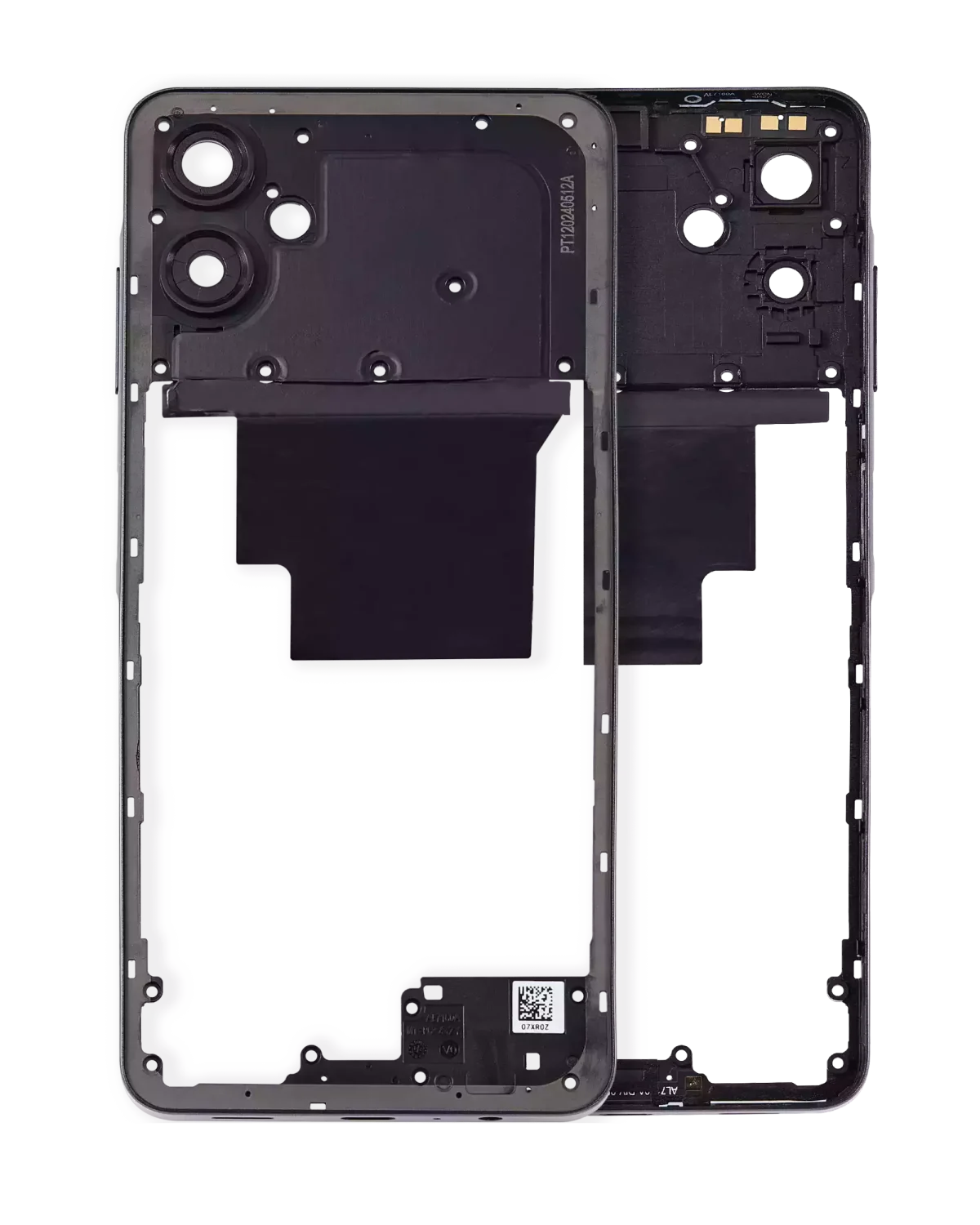 Samsung Galaxy A06 İle Uyumlu  Orta Çerçeve Kasası (A065 2024) (Mavi)