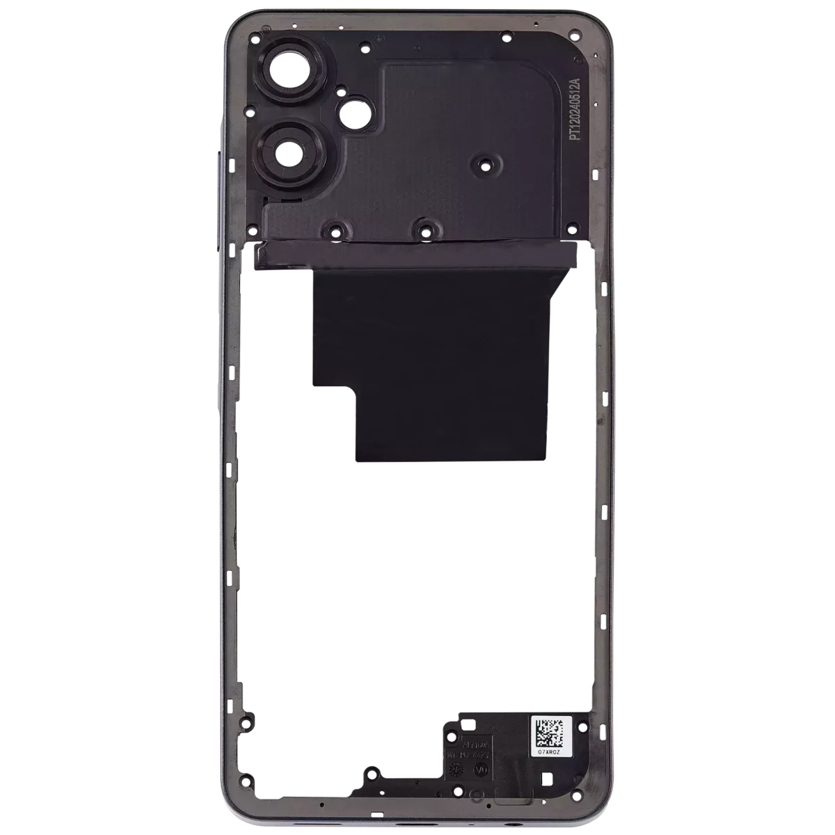 Samsung Galaxy A06 İle Uyumlu  Orta Çerçeve Kasası (A065 2024) (Mavi) - Görsel 3