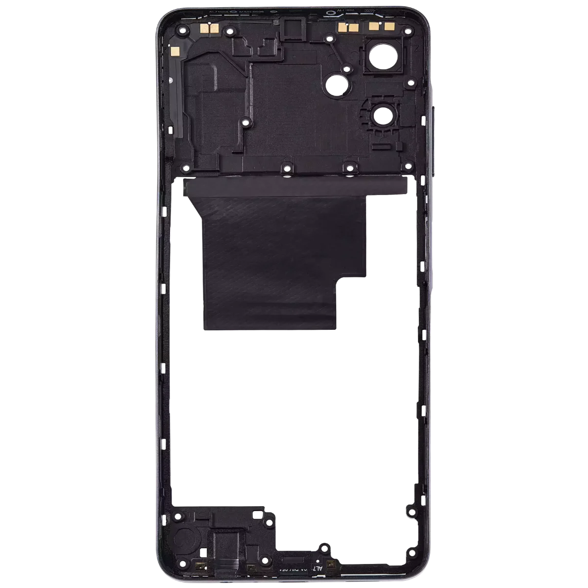 Samsung Galaxy A06 İle Uyumlu  Orta Çerçeve Kasası (A065 2024) (Mavi) - Görsel 4