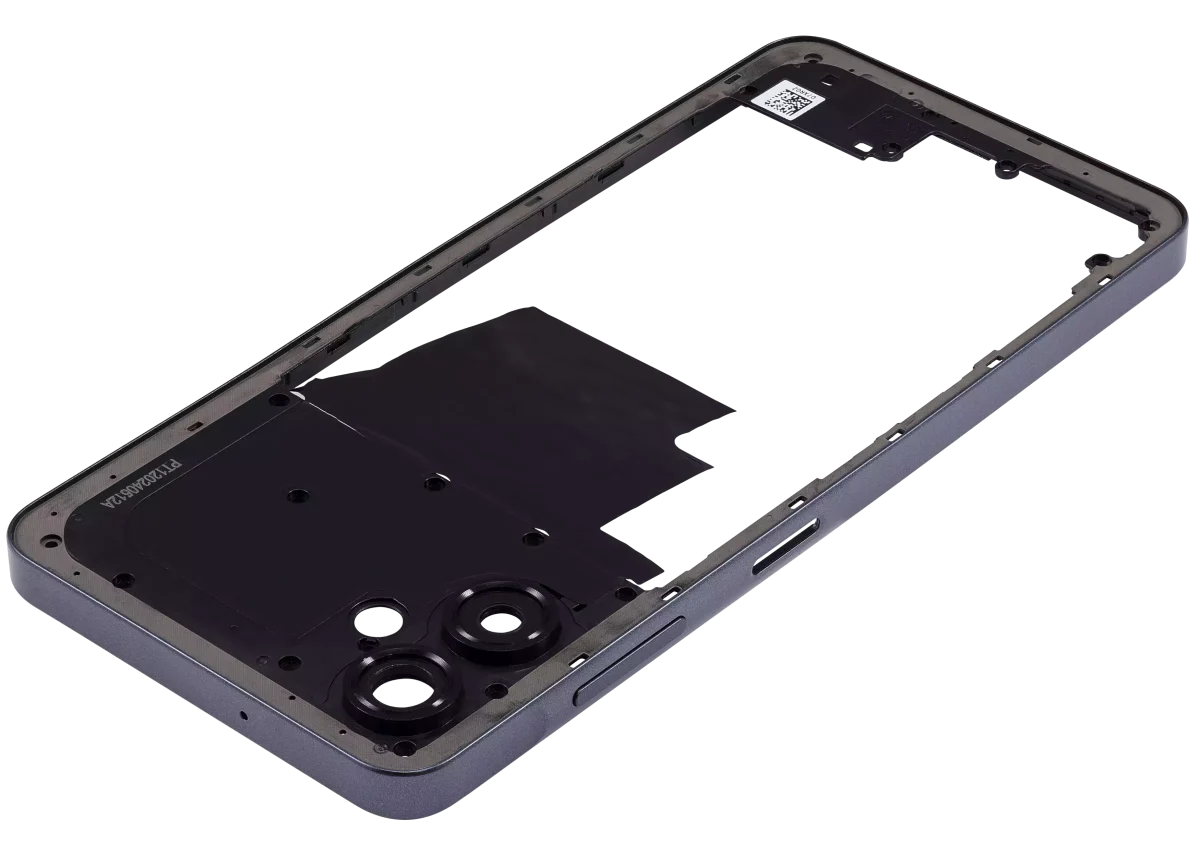 Samsung Galaxy A06 İle Uyumlu  Orta Çerçeve Kasası (A065 2024) (Mavi) - Görsel 5