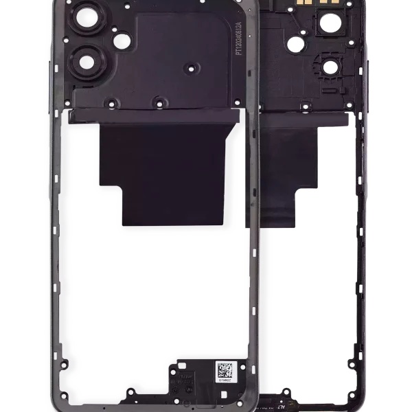 Samsung Galaxy A06 İle Uyumlu  Orta Çerçeve Kasası (A065 2024) (Mavi)
