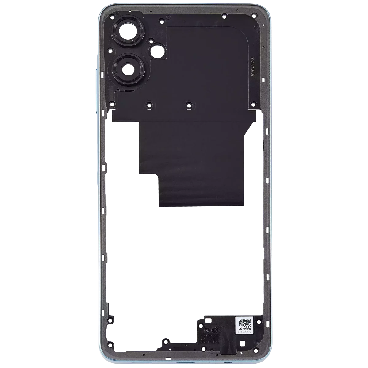 Samsung Galaxy A06 İle Uyumlu  Orta Çerçeve Kasası (A065 2024) (Yeşil) - Görsel 3