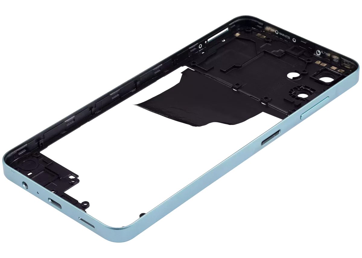 Samsung Galaxy A06 İle Uyumlu  Orta Çerçeve Kasası (A065 2024) (Yeşil) - Görsel 6