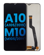 Samsung Galaxy A10 İle Uyumlu Çerçevesiz ekran LCD (A105 2019) M10 (M105 2019) (Tüm Renkler)