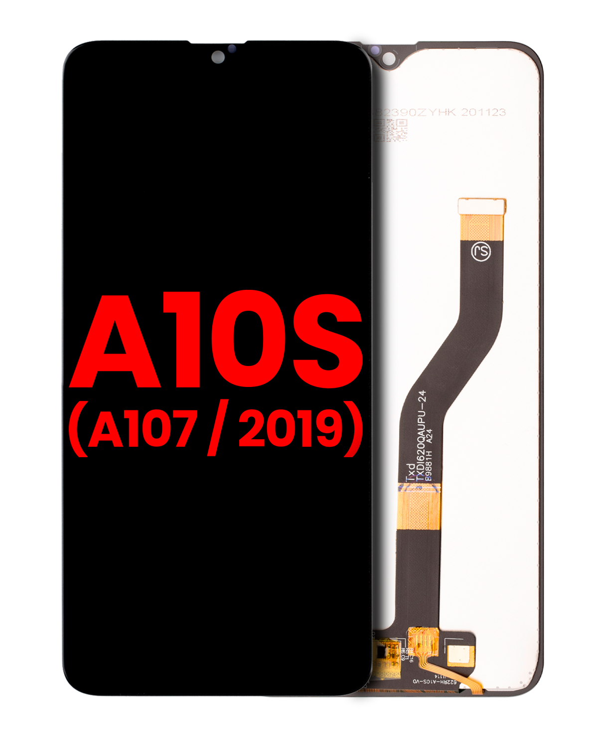 Samsung Galaxy A10 İle Uyumlu Çerçevesiz ekran LCD Ekranı s (A107 2019) (Aftermarket Plus) (Tüm Renkler)