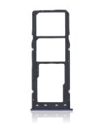 Samsung Galaxy A10 İle Uyumlu Çift Sim Kart Tepsisi (A105 2019) (Siyah) - Görsel 3