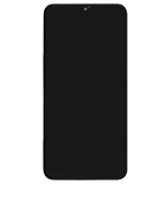 Samsung Galaxy A10 İle Uyumlu İçin Çerçeveli ekran (A105 2019) (Uluslararası Çift Sim Versiyonu) Orijinal (Siyah)  LCD Ekranı - Görsel 2
