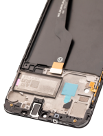 Samsung Galaxy A10 İle Uyumlu İçin Çerçeveli ekran (A105 2019) (Uluslararası Çift Sim Versiyonu) Orijinal (Siyah)  LCD Ekranı - Görsel 5
