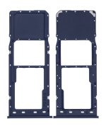 Samsung Galaxy A10 İle Uyumlu Tek Sim Kart Tepsisi (A105 2019) (Mavi) - Görsel 2