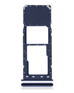 Samsung Galaxy A10 İle Uyumlu Tek Sim Kart Tepsisi (A105 2019) (Mavi)