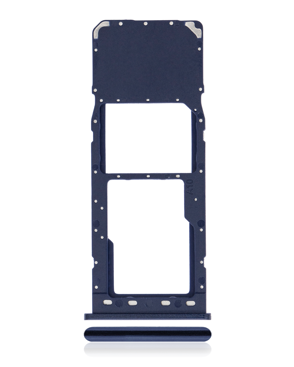 Samsung Galaxy A10 İle Uyumlu Tek Sim Kart Tepsisi (A105 2019) (Mavi) - Görsel 4