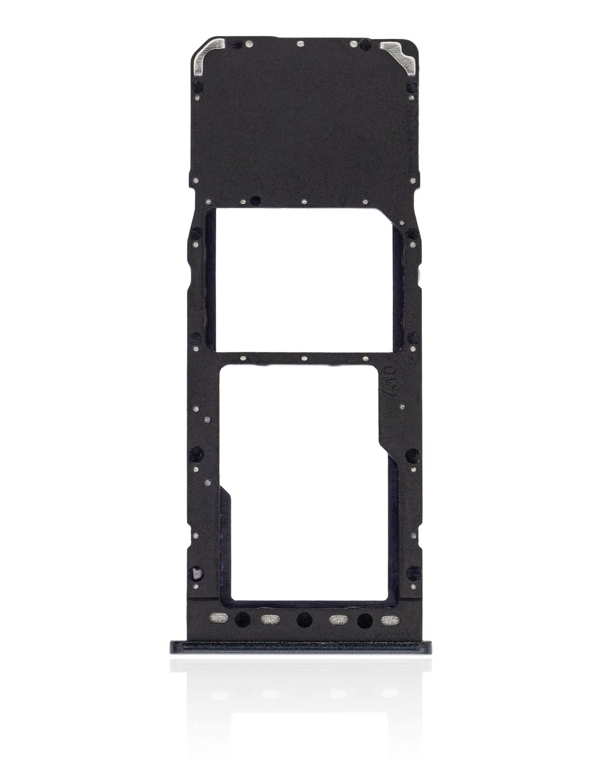 Samsung Galaxy A10 İle Uyumlu Tek Sim Kart Tepsisi (A105 2019) (Siyah) - Görsel 3