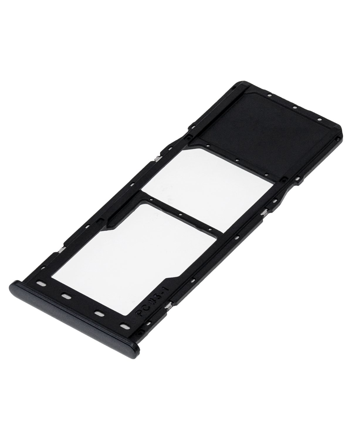 Samsung Galaxy A10 İle Uyumlu Tek Sim Kart Tepsisi (A105 2019) (Siyah) - Görsel 4