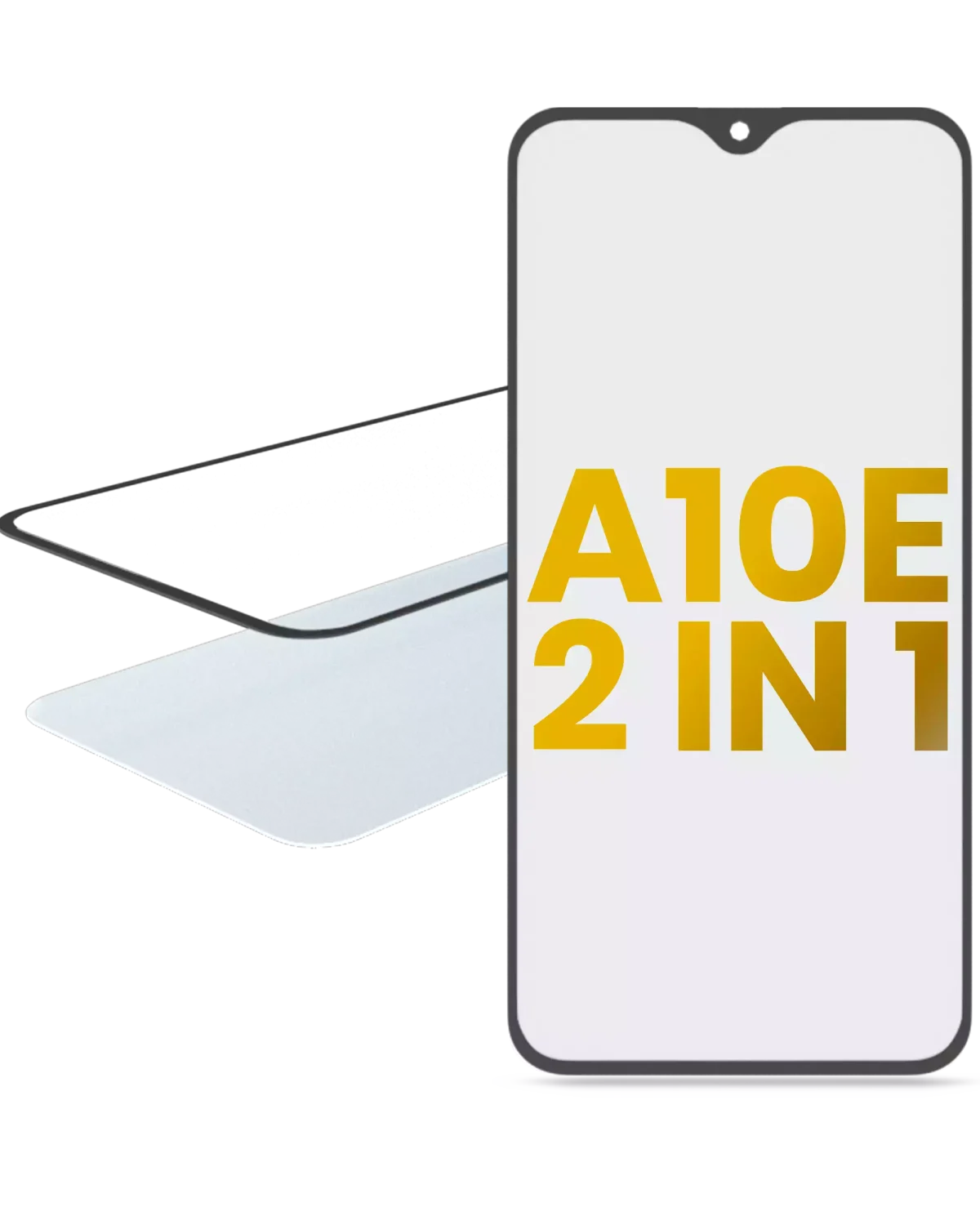 Samsung Galaxy A10 OCA İle Uyumlu Önceden Yüklenmiş 2'si 1 Arada Ön Cam E (A102 2019) - Görsel 6