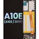 Samsung Galaxy A10 e İle Uyumlu İçin Çerçeveli ekran (A102 2019) (Servis Paketi) (Tüm Renkler)  LCD Ekranı Uyumlu