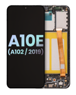 Samsung Galaxy A10 e İle Uyumlu İçin Çerçeveli ekran (A102 2019) (Servis Paketi) (Tüm Renkler)  LCD Ekranı Uyumlu