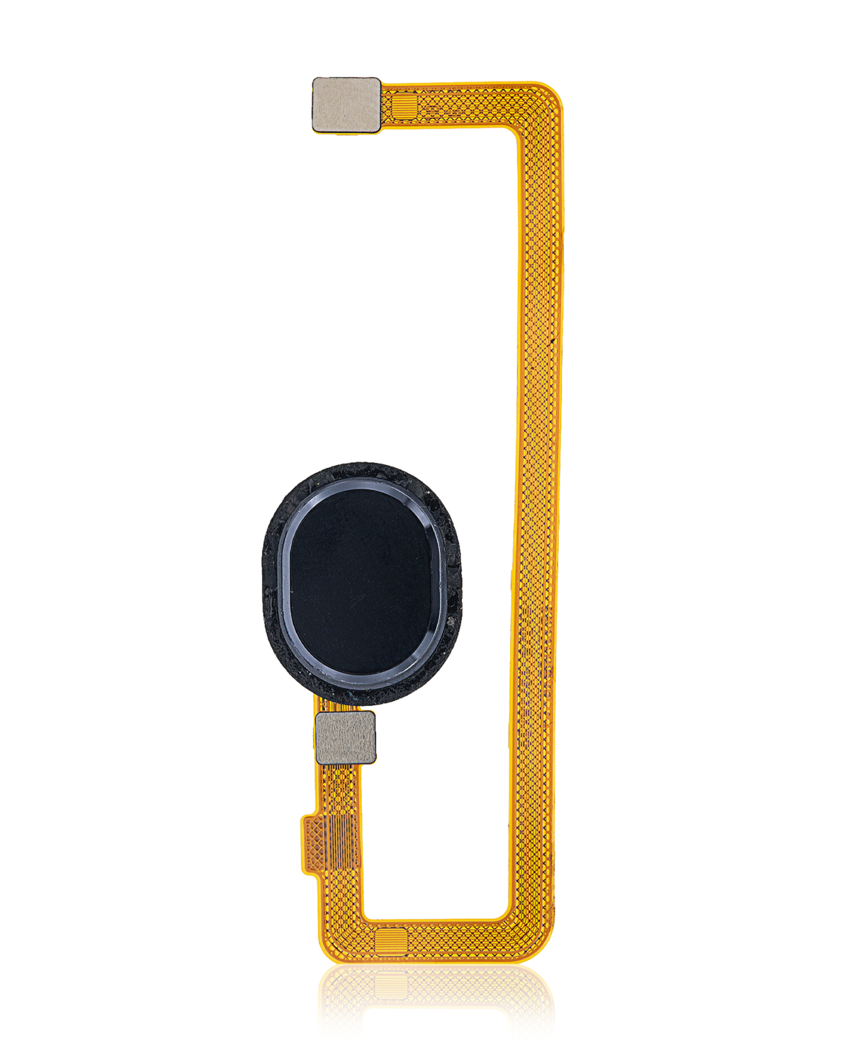 Samsung Galaxy A10 s İle Uyumlu (A107 2019) (Siyah) Flex Kablolu Parmak İzi Okuyucu