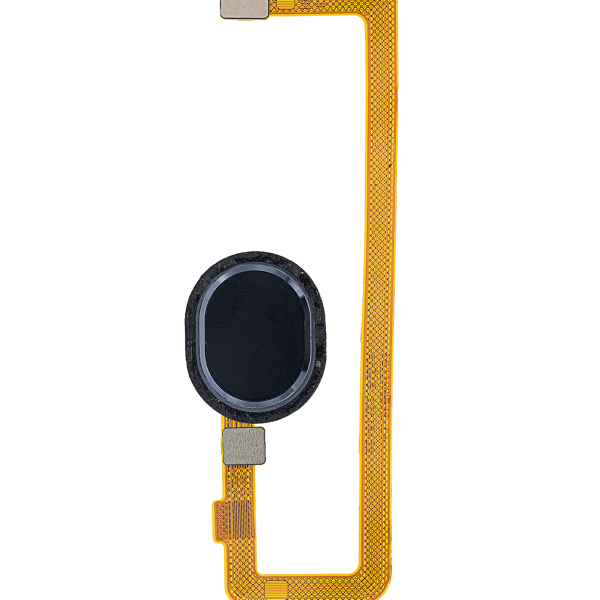 Samsung Galaxy A10 s İle Uyumlu (A107 2019) (Siyah) Flex Kablolu Parmak İzi Okuyucu