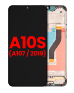 Samsung Galaxy A10 s İle Uyumlu İçin Çerçeveli ekran (A107 2019) (Aftermarket Plus) (Tüm Renkler)