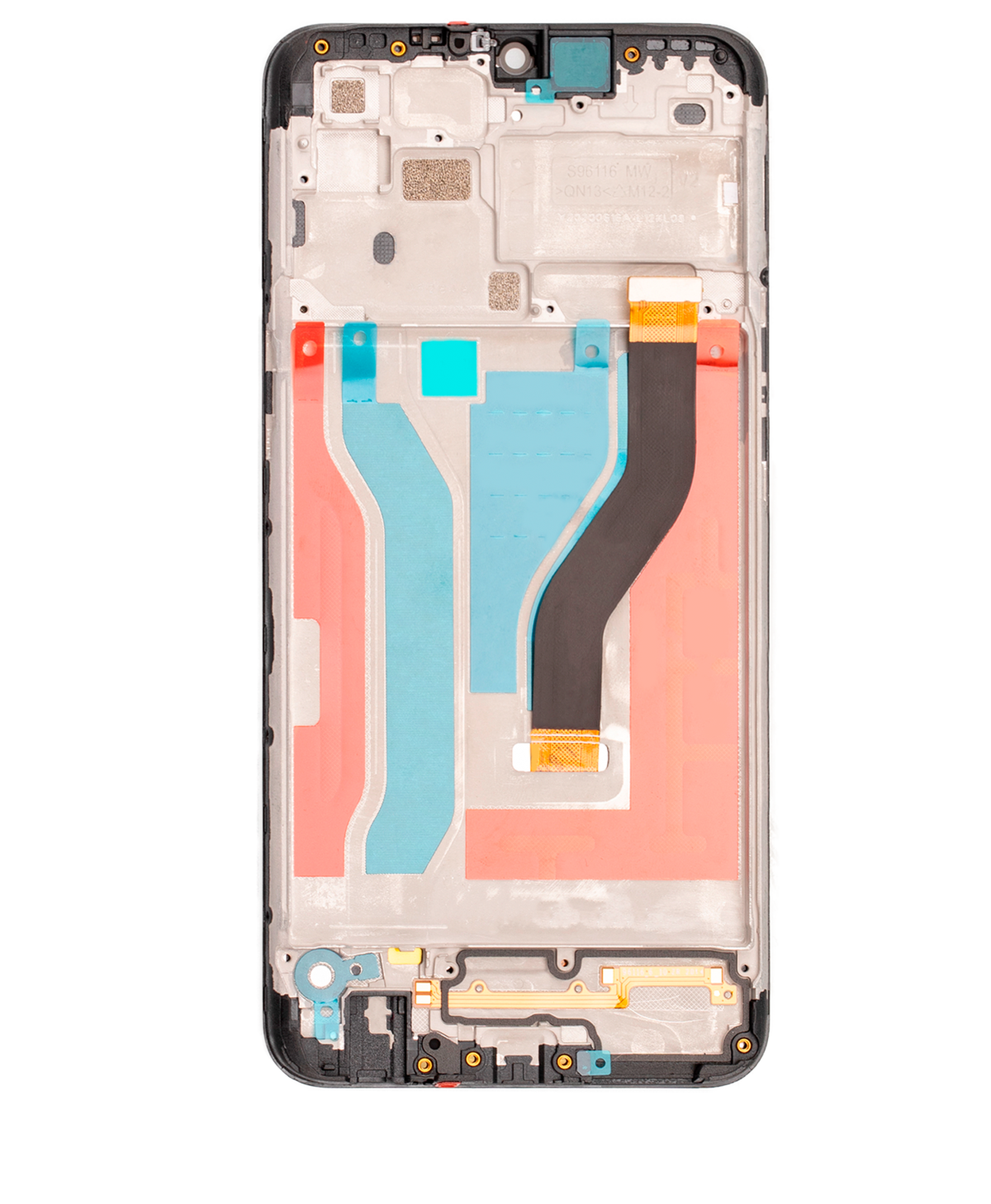 Samsung Galaxy A10s İle Uyumlu İçin Çerçeveli ekran (A107 2019) (Cam Değişmiş (Tüm Renkler) - Görsel 3