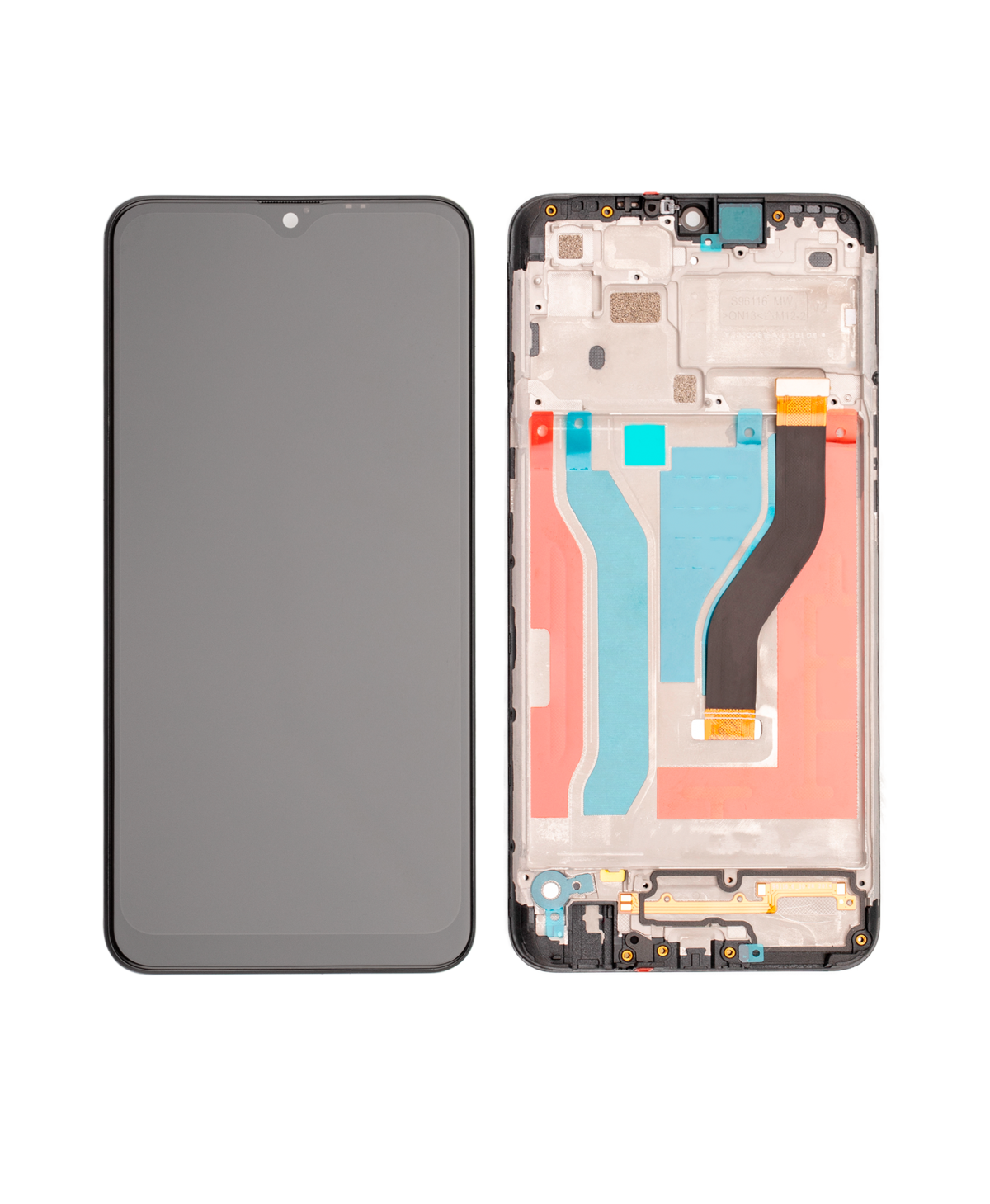 Samsung Galaxy A10s İle Uyumlu İçin Çerçeveli ekran (A107 2019) (Tüm Renkler)  LCD Ekranı Uyumlu - Görsel 6