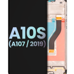 Samsung Galaxy A10 s İle Uyumlu İçin Çerçeveli ekran (A107 2019) (Servis Paketi) (Tüm Renkler)  LCD Ekranı Uyumlu