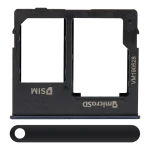 Samsung Galaxy A10e İle Uyumlu Tek Sim Kart Tepsisi e (A102 2019) (Siyah)