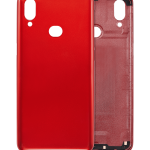 Samsung Galaxy A10s Arka İle Uyumlu Kapak Camı S (A107 2019) (Aftermarket Plus) (Kırmızı)