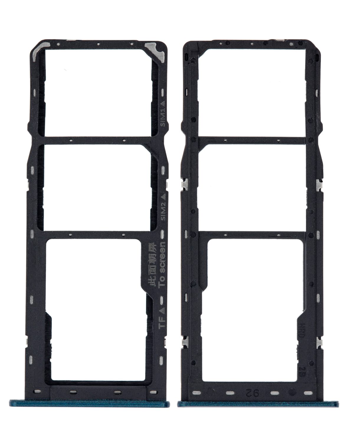 Samsung Galaxy A10s İle Uyumlu Çift Sim Kart Tepsisi (A107 2019) A20s (A207 2019) (Yeşil) - Görsel 2