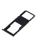 Samsung Galaxy A10s İle Uyumlu Tek Sim Kart Tepsisi  (A107 2019) A20S (A207 2019) (Siyah) - Görsel 4