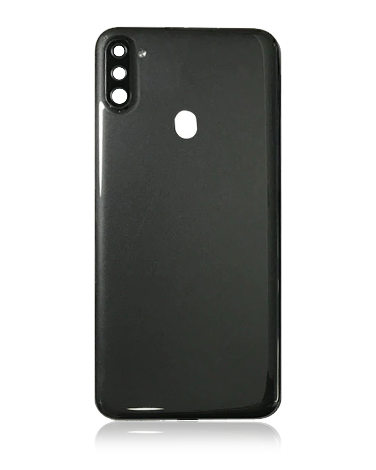 Samsung Galaxy A11 Arka İle Uyumlu Kapak Cam Kamera Lensli (A115 2020) (ABD Sürümü) (Servis Paketi) (Siyah) - Görsel 2