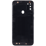 Samsung Galaxy A11 İle Uyumlu (A115 2020) (Uluslararası Sürüm) (Aftermarket Plus) (Siyah) Kamera Lensli Arka Kapak - Görsel 4