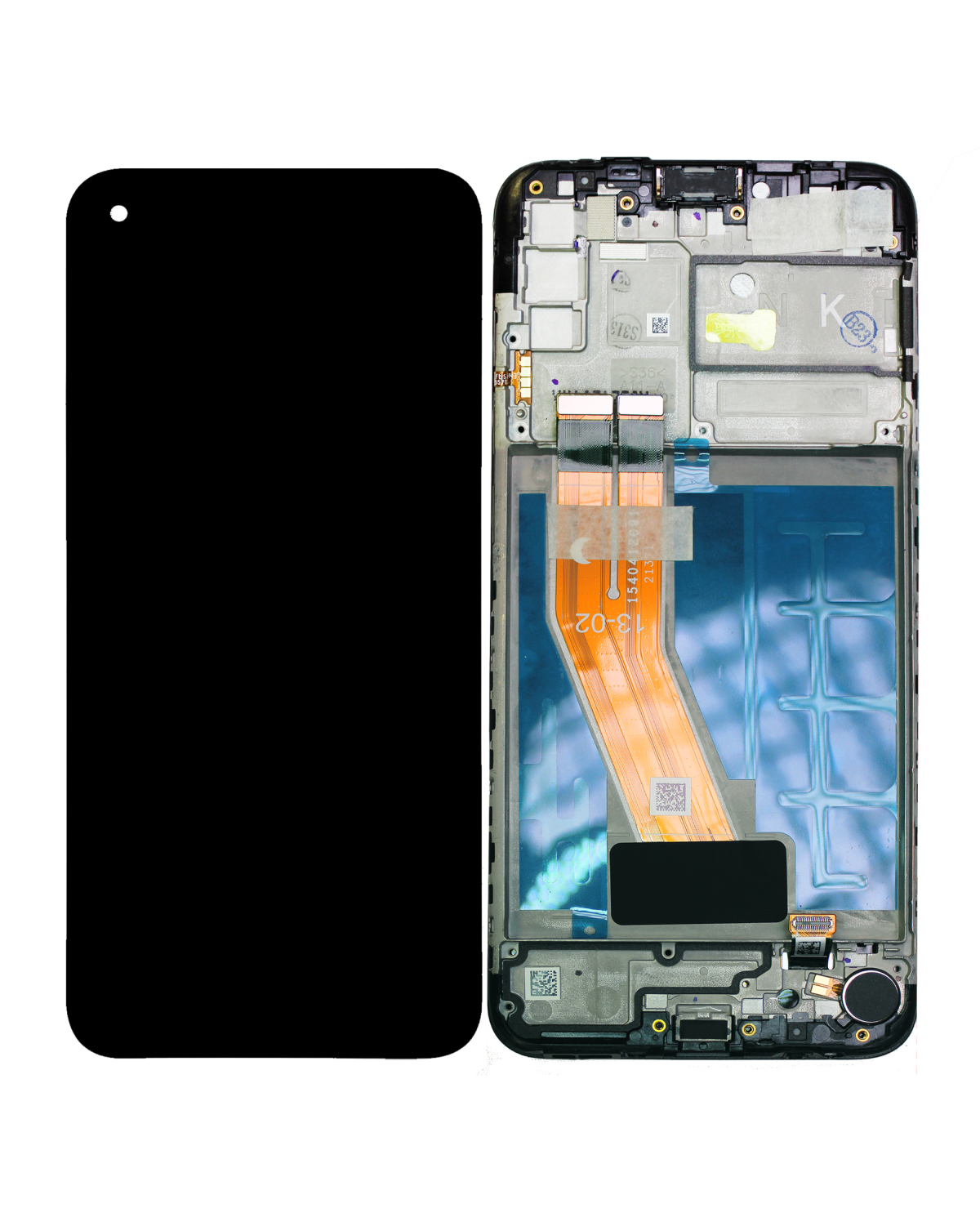 Samsung Galaxy A11 İle Uyumlu (A115U A115A 2020) M11 (M115 2020) (ABD Sürümü) Orijinal (Tüm Renkler) Çerçeveli ekran LCD Ekranı - Görsel 2
