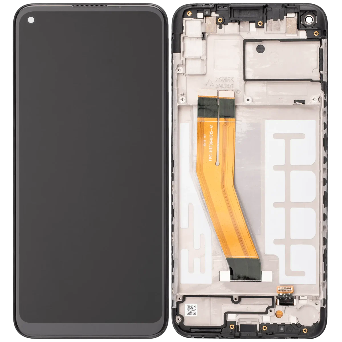 Samsung Galaxy A11 İle Uyumlu  Çerçeveli ekran LCD Ekranı A Plus Kalite (A115F/ A115M 2020) M11 (M115 /2020) (Uluslararası Sürüm) (Tüm Renkler - Görsel 2