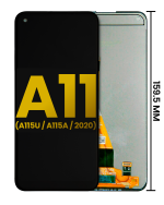 Samsung Galaxy A11 İle Uyumlu Çerçevesiz ekran LCD Ekranı (A115U A115A 2020) (ABD Sürümü) Orijinal (Tüm Renkler) - Görsel 6