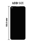 Samsung Galaxy A11 İle Uyumlu Çerçevesiz ekran LCD Ekranı (A115U A115A 2020) (ABD Sürümü) (Tüm Renkler) - Görsel 2
