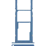 Samsung Galaxy A11 İle Uyumlu Çift Sim Kart Tepsisi (A115 2020) (Mavi)