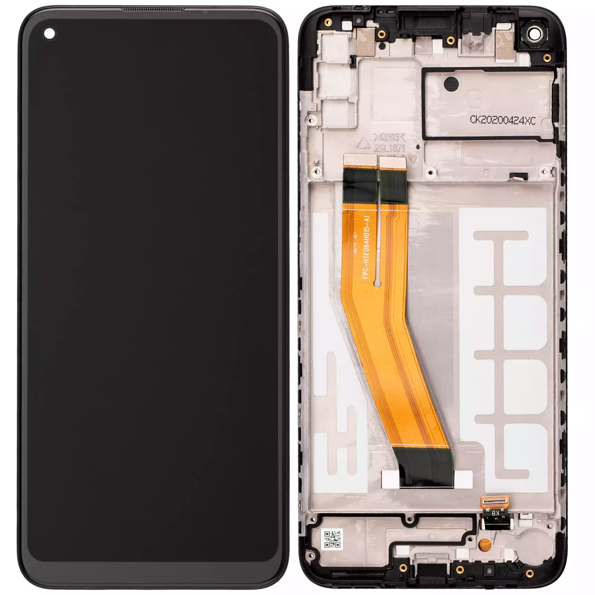 Samsung Galaxy A11 İle Uyumlu İçin Çerçeveli ekran (A115F A115M 2020) M11 (M115 2020) (Uluslararası Sürüm) (Servis Paketi) (Tüm renkler - Görsel 2