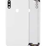 Samsung Galaxy A11 İle Uyumlu İçin Kamera (A115 2020) (Uluslararası Sürüm) (Beyaz)  Lensli Arka Kapak