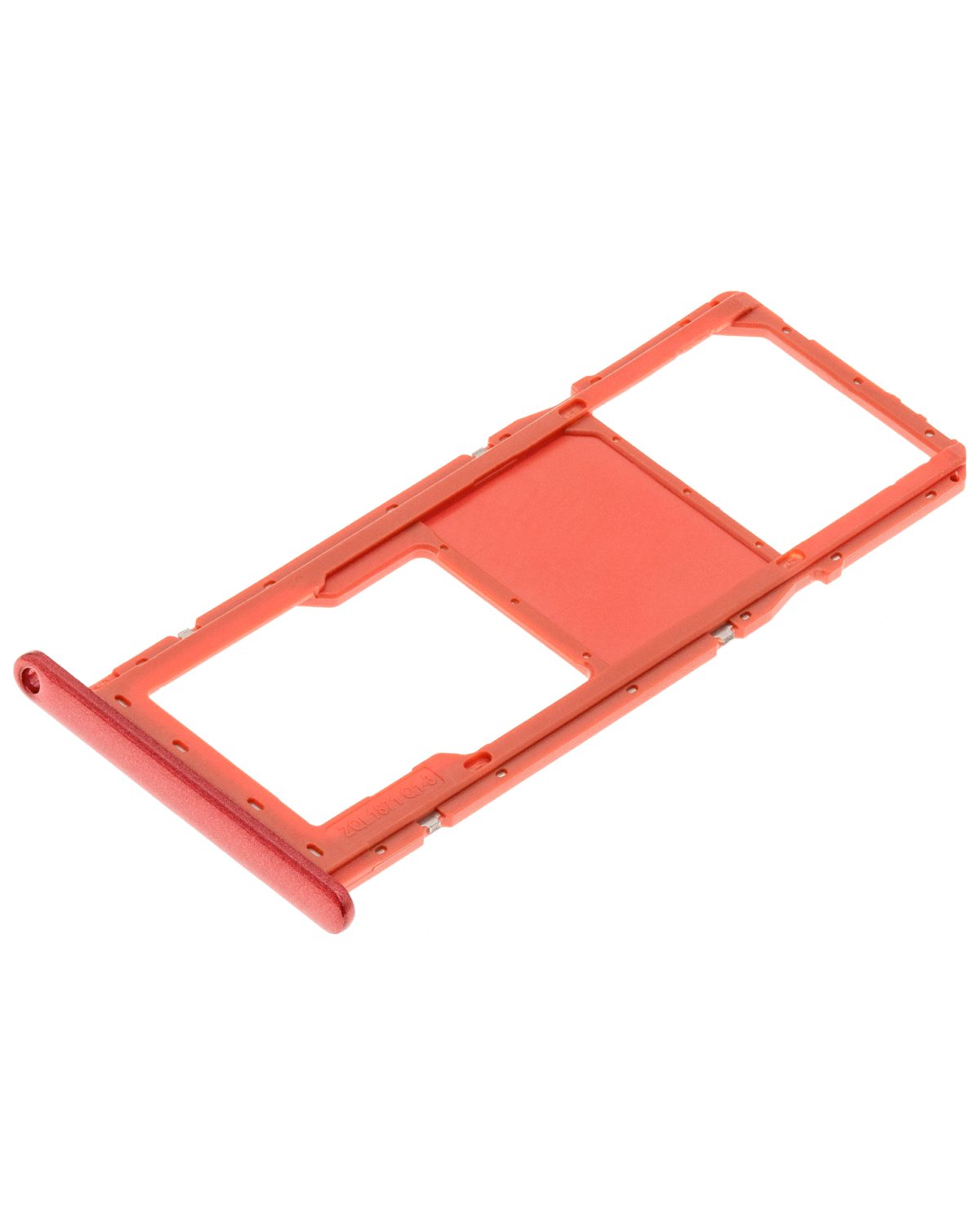 Samsung Galaxy A11 İle Uyumlu Tek Sim Kart Tepsisi (A115 2020) (Kırmızı) - Görsel 4