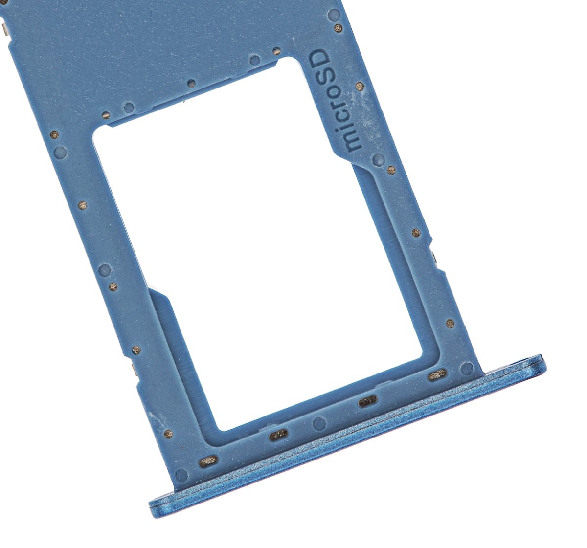Samsung Galaxy A11 İle Uyumlu Tek Sim Kart Tepsisi (A115 2020) (Mavi) - Görsel 2