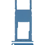 Samsung Galaxy A11 İle Uyumlu Tek Sim Kart Tepsisi (A115 2020) (Mavi)