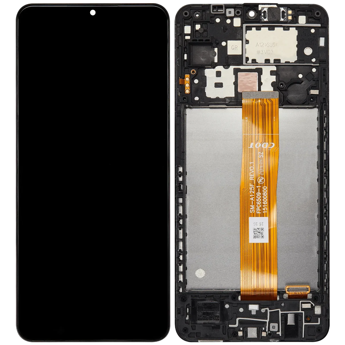 Samsung Galaxy A12 İle Uyumlu İçin Çerçeveli ekran (A125 2020) A12 Nacho (A127 2021) Orijinal (Tüm Renkler) - Görsel 2