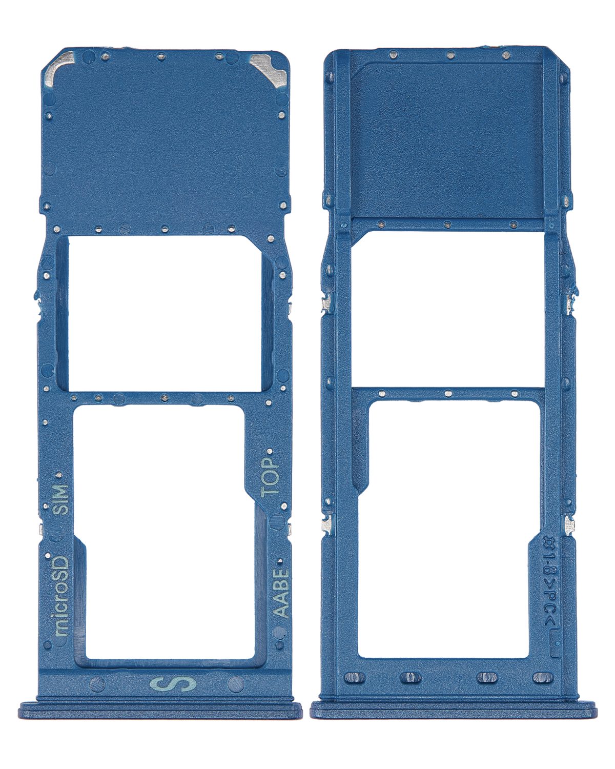 Samsung Galaxy A12 İle Uyumlu Tek Sim Kart Tepsisi (A125 2020) (Mavi) - Görsel 2