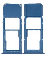 Samsung Galaxy A12 İle Uyumlu Tek Sim Kart Tepsisi (A125 2020) (Mavi) - Görsel 2