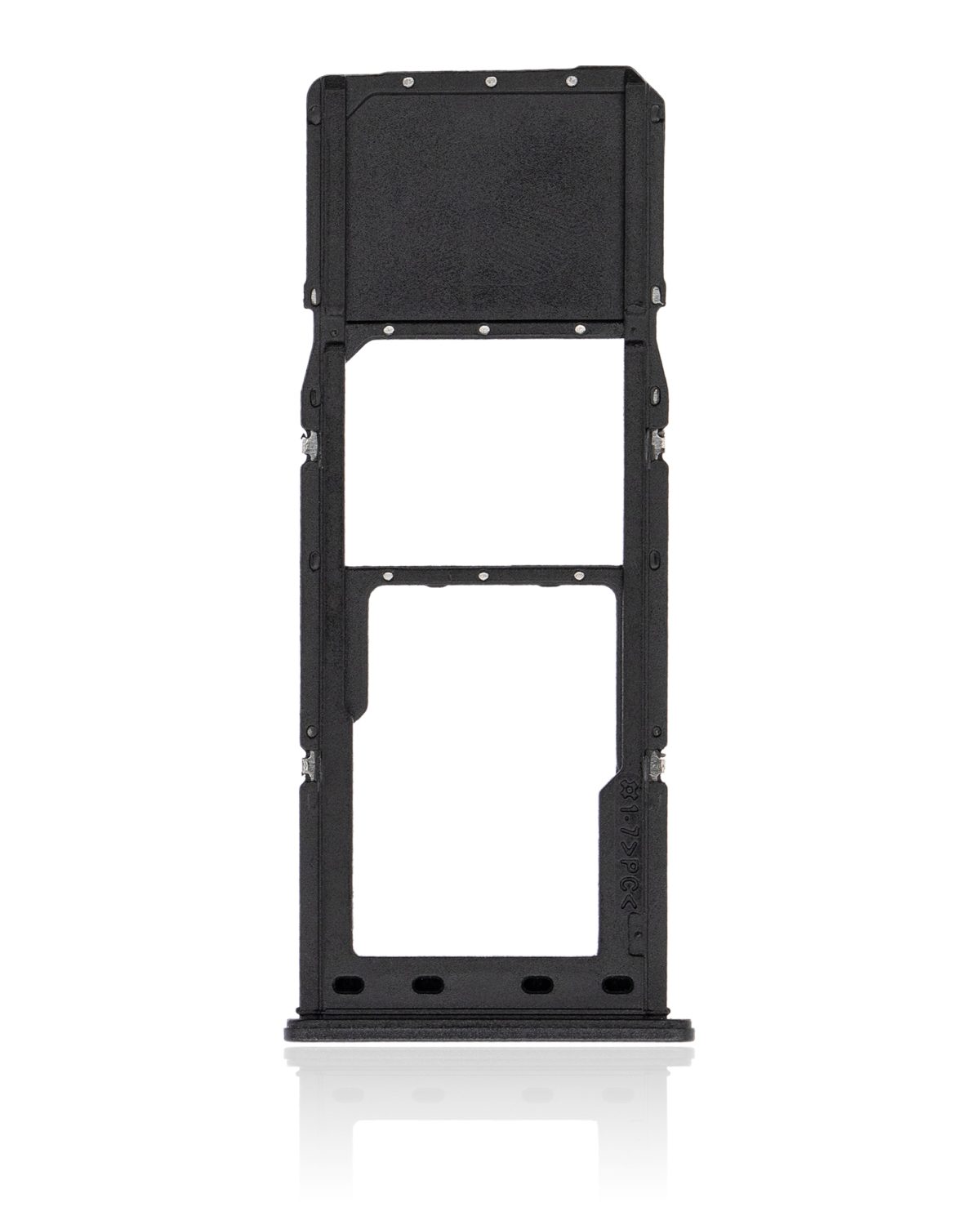 Samsung Galaxy A12 İle Uyumlu Tek Sim Kart Tepsisi (A125 2020) (Siyah) - Görsel 3