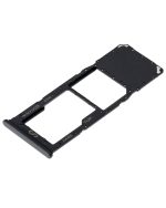 Samsung Galaxy A12 İle Uyumlu Tek Sim Kart Tepsisi (A125 2020) (Siyah) - Görsel 4