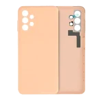 Samsung Galaxy A13 4G İle Uyumlu Arka Kapak Camı (A135 2022) (Servis Paketi) (Şeftali)