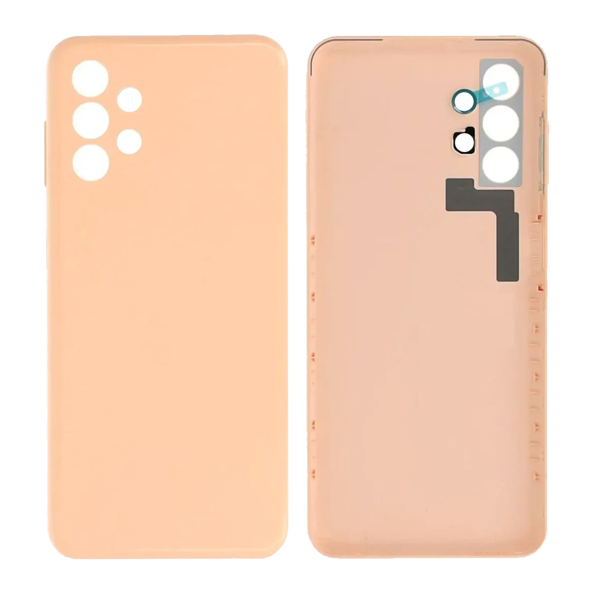 Samsung Galaxy A13 4G İle Uyumlu Arka Kapak Camı (A135 2022) (Servis Paketi) (Şeftali) - Görsel 5