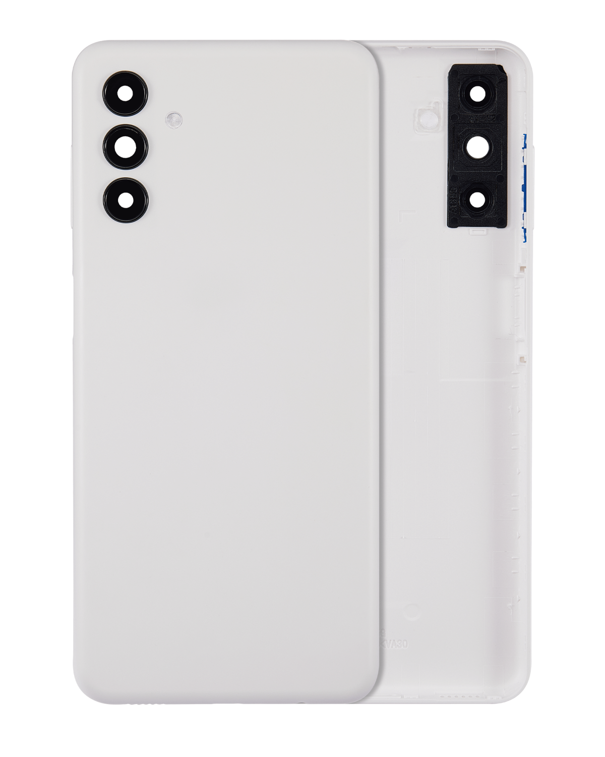 Samsung Galaxy A13 5G İle Uyumlu Arka Kapak Camı Kamera Lensli (A136 2021) (Servis Paketi) (Beyaz)